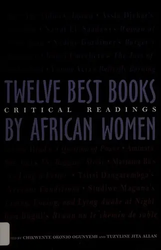 Cover of Twelve best books by African women by Chikwenye Okonjo Ogunyemi
