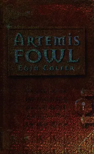 Cover of Artemis Fowl by Eoin Colfer