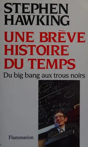 Cover of A Brief History of Time by Stephen Hawking