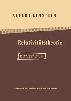 Über die spezielle und die allgemeine Relativitätstheorie cover