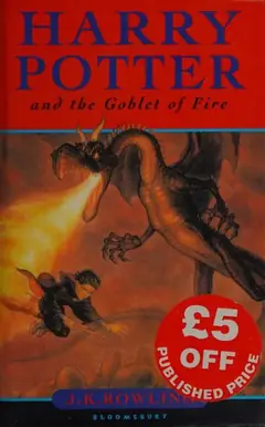 Harry Potter and the Goblet of Fire cover