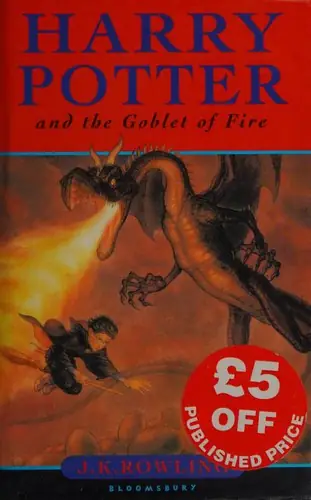 Cover of Harry Potter and the Goblet of Fire by J. K. Rowling