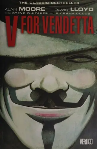 Cover of V for Vendetta by Alan Moore