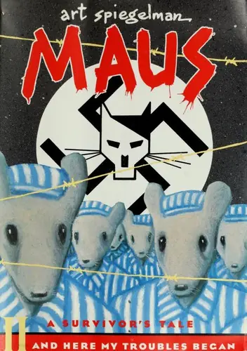Cover of Maus II by Art Spiegelman
