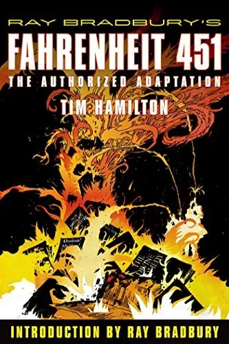 Cover of Ray Bradbury's Fahrenheit 451 by Tim Hamilton