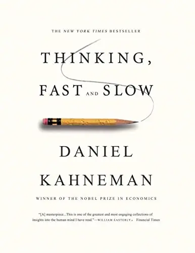 Cover of Thinking, fast and slow by Daniel Kahneman