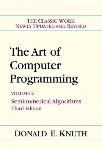 Cover of The art of computer programming by Donald Knuth