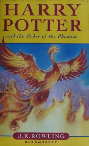 Cover of Harry Potter and the Order of the Phoenix by J. K. Rowling