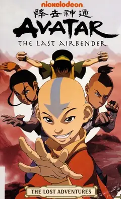 Avatar--The Last Airbender--The Lost Adventures cover