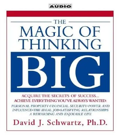Cover of The Magic of Thinking Big by David Joseph Schwartz