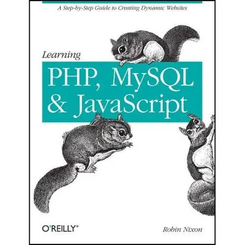 Cover of Learning PHP, MySQL & JavaScript by Robin Nixon