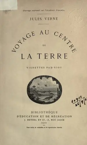 Cover of Voyage au Centre de la Terre by Jules Verne
