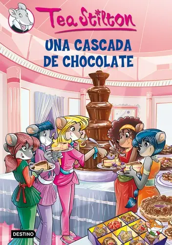 Cover of Una cascata di cioccolato by Elisabetta Dami