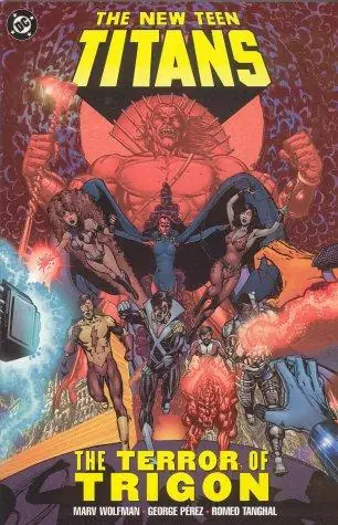 Cover of The New Teen Titans by Marv Wolfman