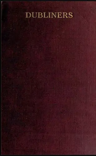 Cover of Dubliners by James Joyce