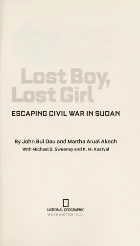 Cover of Lost boy, lost girl by John Bul Dau