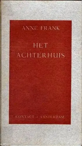 Cover of Het Achterhuis by Anne Frank