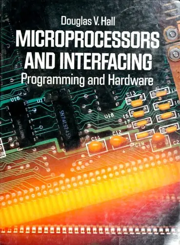 Cover of Microprocessors and interfacing by Douglas V. Hall
