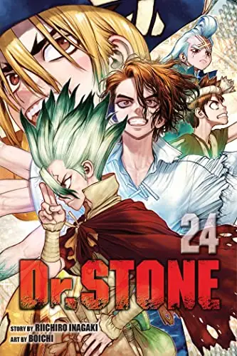Cover of Dr. Stone, Vol. 24 by Riichiro Inagaki, Boichi