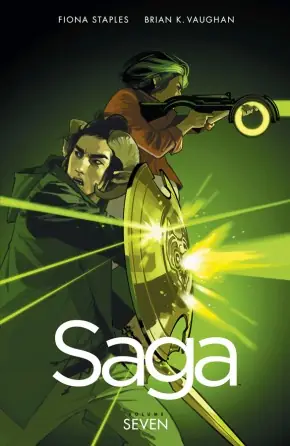 Cover of Saga, Vol. 7 by Brian K. Vaughan, Fiona Staples