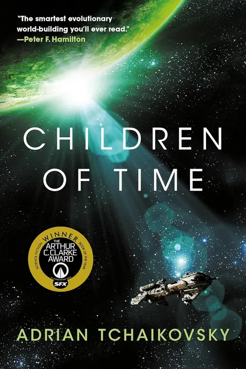 Cover of Children of Time by Adrian Tchaikovksy