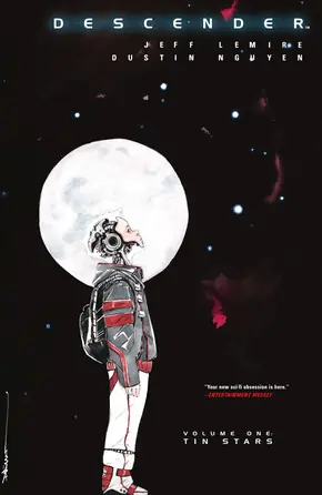 Cover of Descender, Vol. 1: Tin Stars by Jeff Lemire, Dustin Nguyen