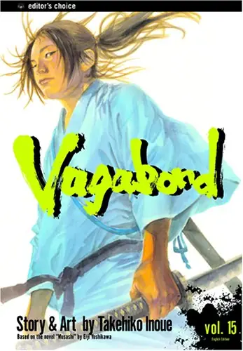 Cover of Vagabond, Vol. 15 by Takehiko Inoue
