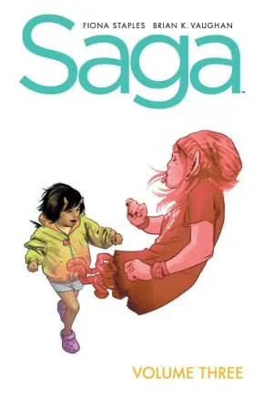 Cover of Saga, Vol. 3 by Brian K. Vaughan, Fiona Staples