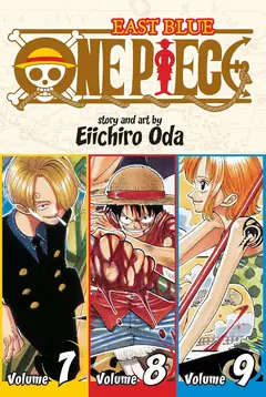 One Piece Vol. 7,8,9. cover