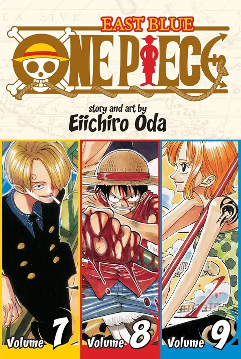 Cover of One Piece Vol. 7,8,9. by Eiichiro Oda