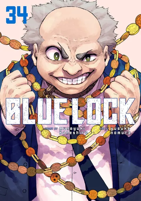 Cover of Blue Lock, Vol. 34 by Muneyuki Kaneshiro, Yusuke Nomura