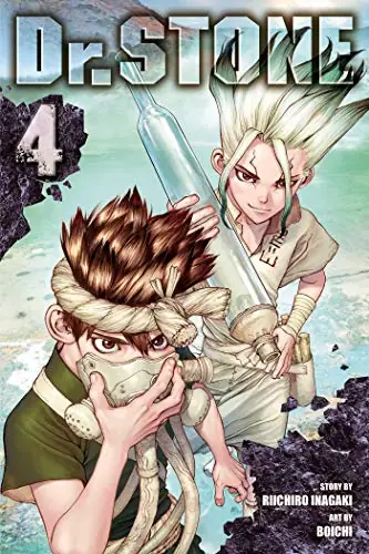 Cover of Dr. Stone, Vol. 4 by Riichiro Inagaki, Boichi