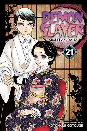Cover of Demon Slayer: Kimetsu no Yaiba, Vol. 21 by Koyoharu Gotouge