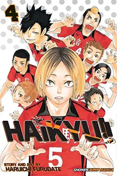 Haikyu!!, Vol. 4 cover