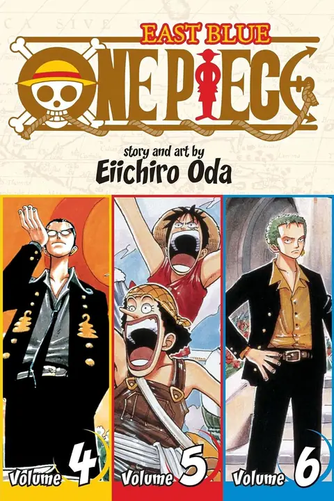 Cover of One Piece Vol. 4,5,6. by Eiichiro Oda