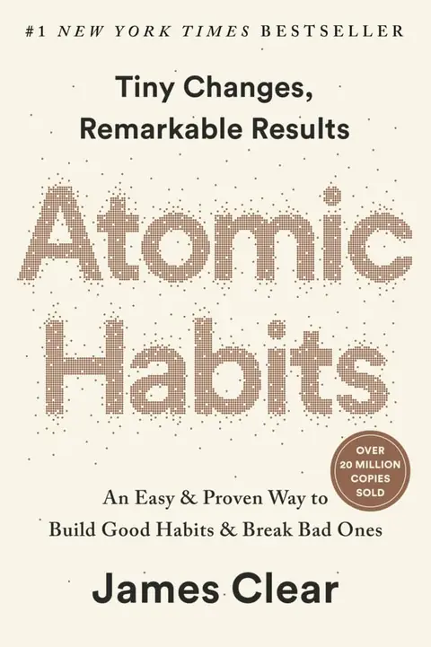 Cover of Atomic Habits by James Clear