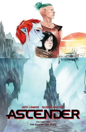 Cover of Ascender, Vol. 2: The Dead Sea by Jeff Lemire, Dustin Nguyen