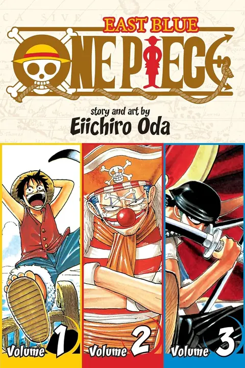 Cover of One Piece: East Blue Vol. 1,2,3. by Eiichiro Oda