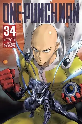 Cover of One-Punch Man, Vol. 34 by ONE, Yusuke Murata