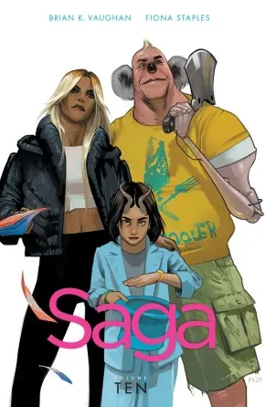 Cover of Saga, Vol. 10 by Brian K. Vaughan, Fiona Staples