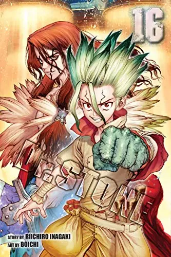 Cover of Dr. Stone, Vol. 16 by Riichiro Inagaki, Boichi