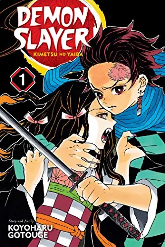 Cover of Demon Slayer: Kimetsu no Yaiba, Vol. 1 by Koyoharu Gotouge