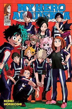 My Hero Academia, Vol. 4 cover